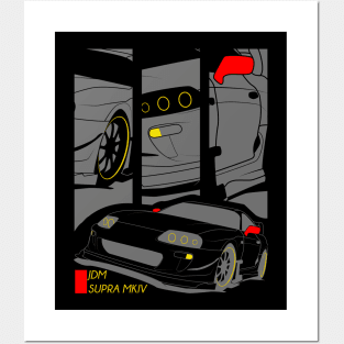 JDM Supra MKIV Posters and Art